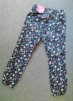 Стильные брендовые штаны на девочек2 фото