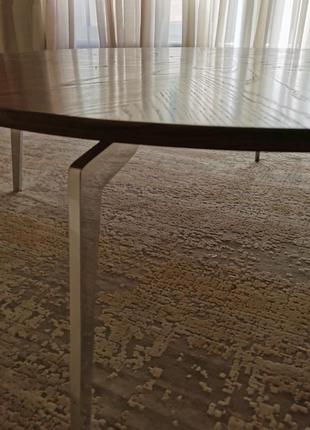 Стол журнальный круглый sphere blanche