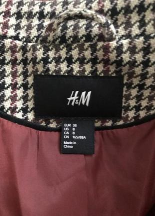 H&m  комплект піджак  і шляпа британія шерсть6 фото