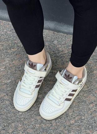 Кросівки adidas forum 84 low brown4 фото