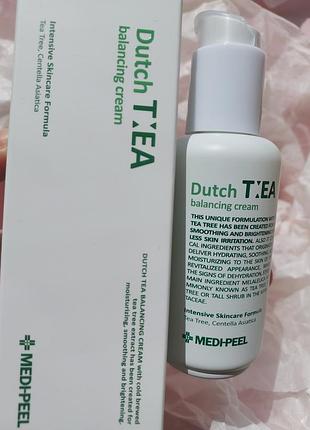 Балансуючий крем з чайним деревом medi-peel dutch tea balancing cream, 70г