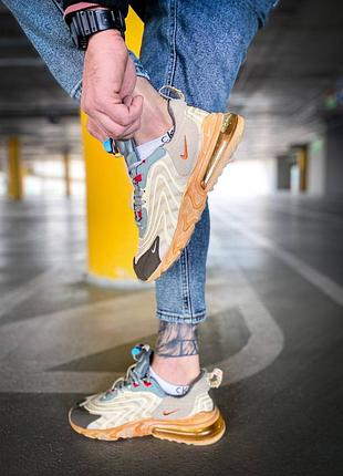 🔥nike travis scott x air max 270 react eng 'cactus trails'🔥
