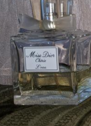 Christian dior miss dior cherie leau