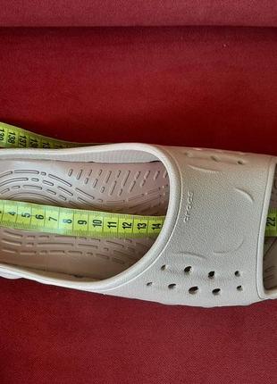 Шлепанцы crocs echo slide р.6-8 стелька 25,5см8 фото