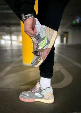 🔥nike air trainer 1 sp "light smoke grey and honeydew"🔥