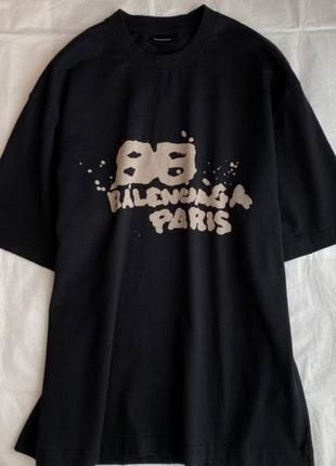 Футболка в стилі balenciaga🔝люкс