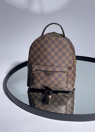 Рюкзак женский в стиле louis vuitton palm springs backpack brown