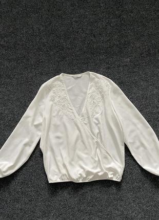 Блузка белая1 фото