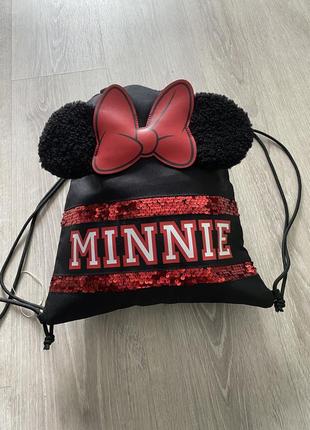 Рюкзак-мешок на шнурке minnie mouse, рюкзак2 фото