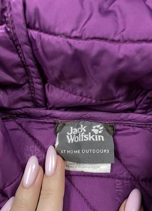 Женский пуховик jack wolfskin2 фото