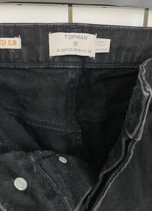 Джинси чорні topman 344 фото