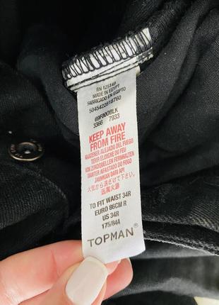 Джинсы черные topman 347 фото