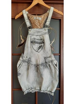 Сарафан джинсовий