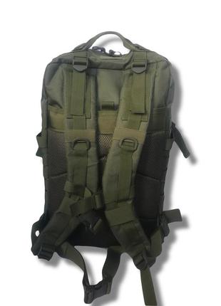 Військовий тактичний штурмовий рюкзак на 50 л олива4 фото