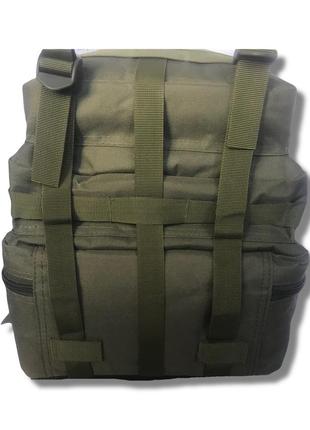 Військовий тактичний штурмовий рюкзак на 50 л олива6 фото