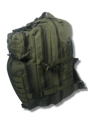 Військовий тактичний штурмовий рюкзак на 50 л олива7 фото