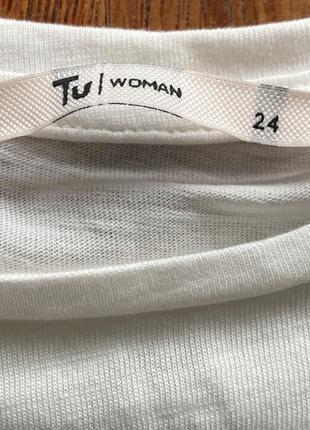 Большой размер футболка блуза tu woman 24 (54-58)2 фото