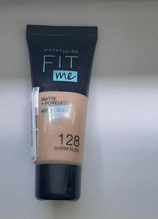 Maybelline fit me матирующий тональный крем