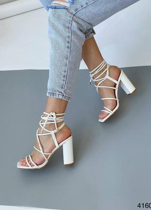 Босоножки женские экокожа