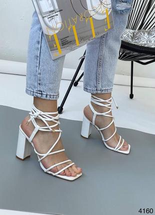 Босоножки женские экокожа