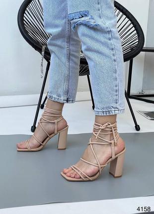 Босоножки женские экокожа