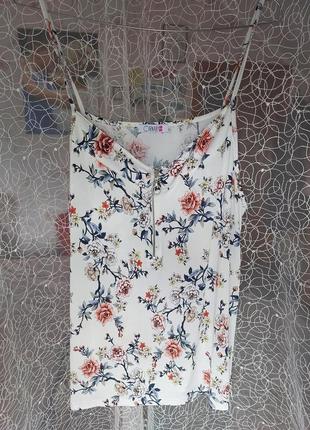 Майка на бретельках