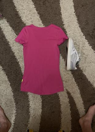 Женская спортивная футболка для спорта, тренировок термо their nike swoosh crossfit pro tech2 фото