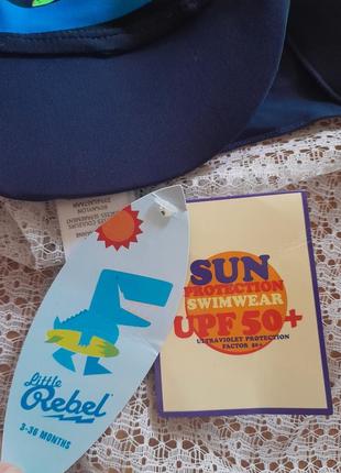 Солнцезащитная пляжная панамка rebel upf 50+2 фото