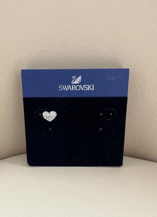 Сережка моно swarovski оригинал1 фото