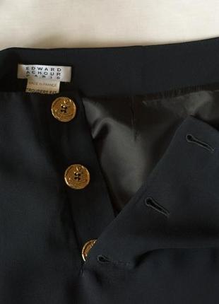 Черные брюки женские edward achour paris, размер4 фото