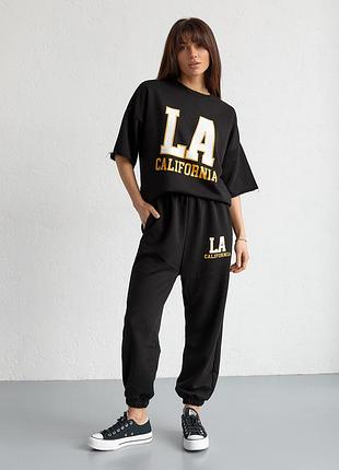 Спортивный костюм с надписью la california