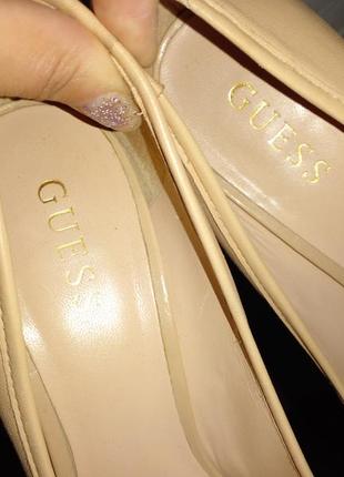 Туфли кожаные guess 39.5-40 размер2 фото