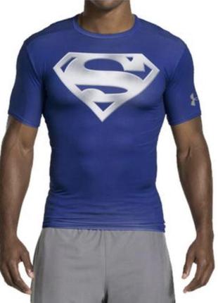 Компресійна футболка від under armour chrome compression shirt short