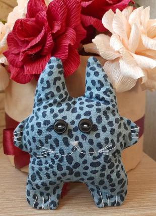 Handmade котик із тканини ручна робота