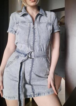 Коротка джинсова сукня tally waijl