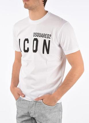 Новая футболка с биркой оригинал dsquared2 white t shirt