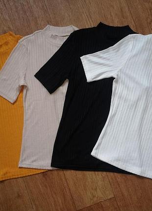 Футболки в рубчик