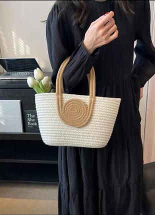 Солом'яна сумка 2023 5