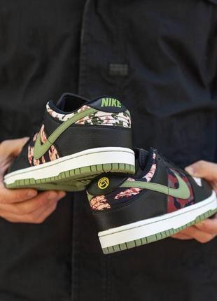 Кросівки Jordan 1 Color Ways black\camo9 фото