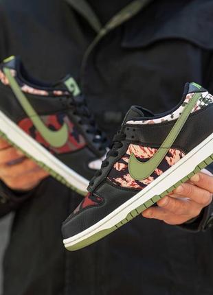 Кросівки Jordan 1 Color Ways black\camo8 фото