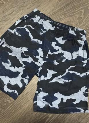 Шорты от adidas camo woven shorts blue navy camouflage3 фото