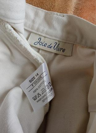 Жіночі шорти білі котон 42/44 розмір ❣️ все за півціни4 фото