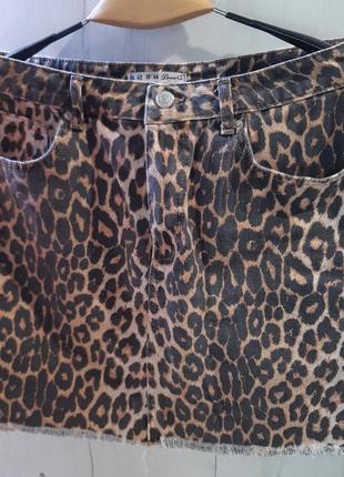 Леопардовая юбочка4 фото