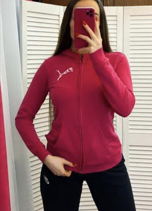 Худи толстовка спортивная утепленная кофта puma1 фото