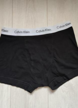 Труси базові боксерки котонові чоловічі calvin klein l 12 40