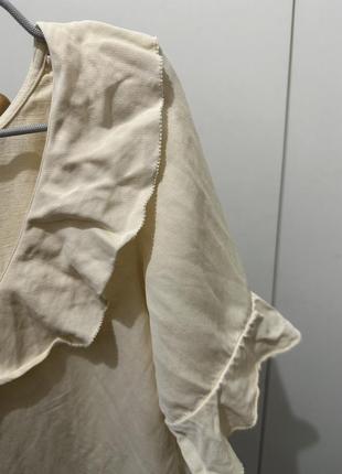 Блуза с открытой спиной и рюшами &amp;other stories4 фото