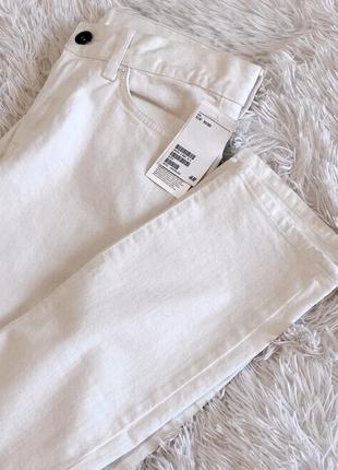 Трендовые светло-молочные джинсы h&amp;m9 фото