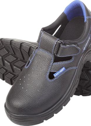 Сандалі з металічним підноском lahti pro 30609, 46 розмір