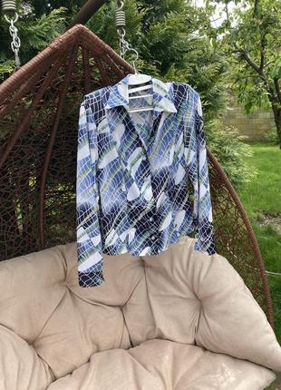 Женская рубашка, размер м, жіноча сорочка, блуза красивая