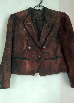 Жакет vintage старинный в стиле steampunk для костплея, фотосета курточка, пиджак4 фото